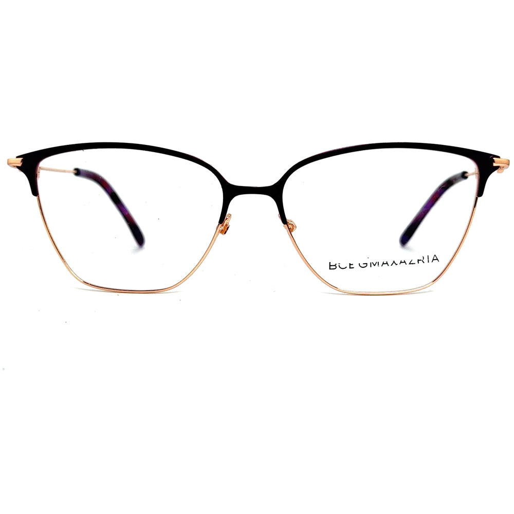 BCBGMAXAZRIA Henley Purple Rose Gold Eyeglasses Frame 54-15-135mm B40mm‎ H13656